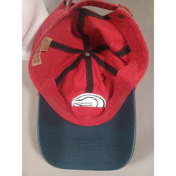 Georgia Bulldogs Hat‎ Red Strapback Embroidered Logo Twins Enterprise Vintage - Picture 5 of 5